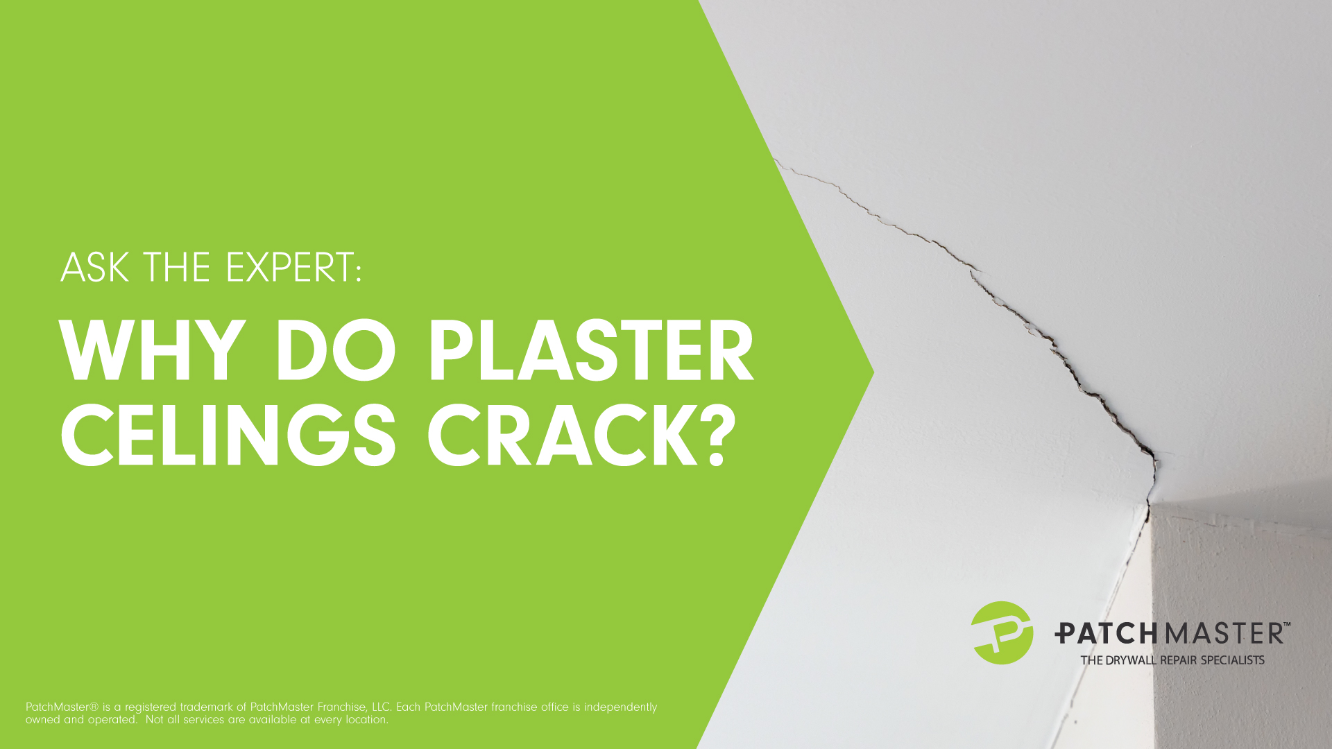Why Do Plaster Ceilings Crack?