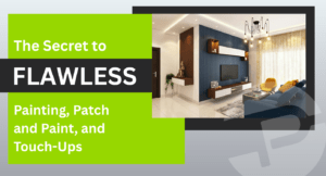 drywall patch and paint repair seamless wall finish after fixing holes and cracks