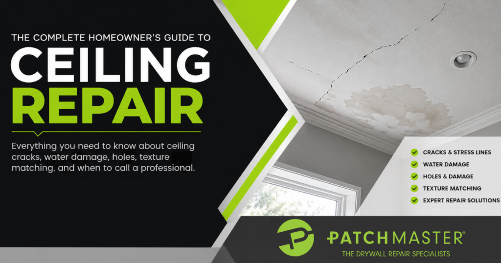 Discover when ceiling repair is possible and how professionals restore damaged ceilings.
